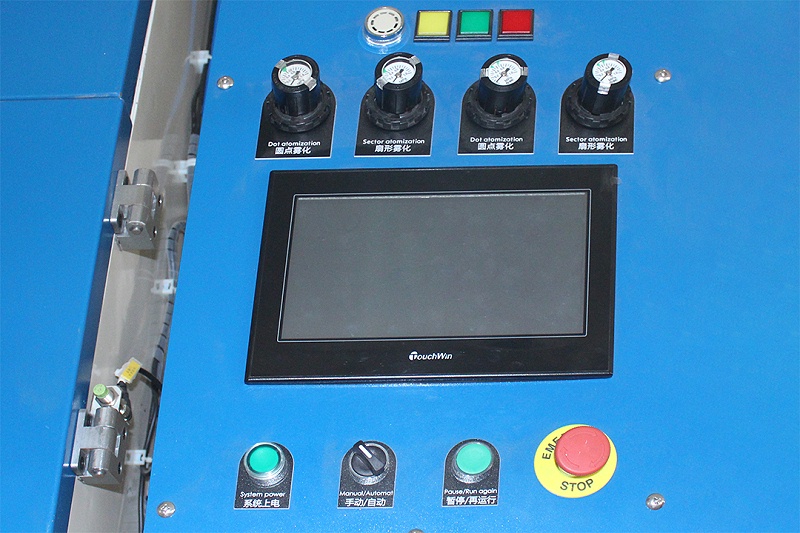PX120自動滾噴(pēn)機(jī)智能觸(chù)摸屏 PX120自動滾噴機智能觸摸屏