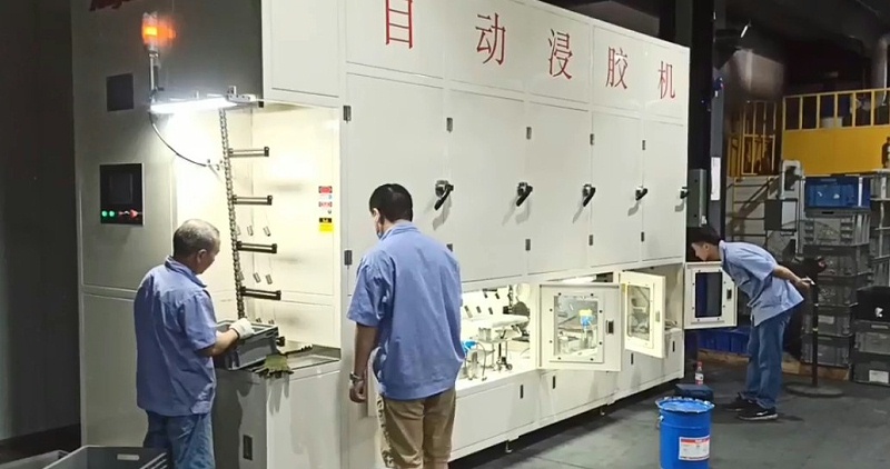 客戶現(xiàn)場浸膠機 客戶現場浸膠機