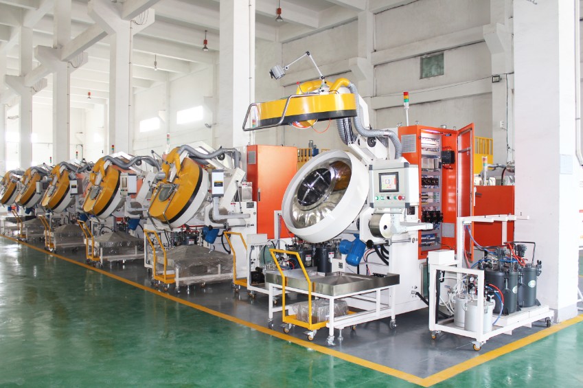 榴莲网站自動滾噴機 安(ān)捷倫自動滾噴機